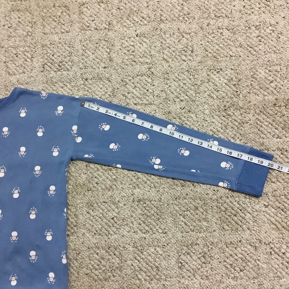 LC LAUREN CONRAD Intimates Snowman Sweater SZ-M - Picture 7 of 9